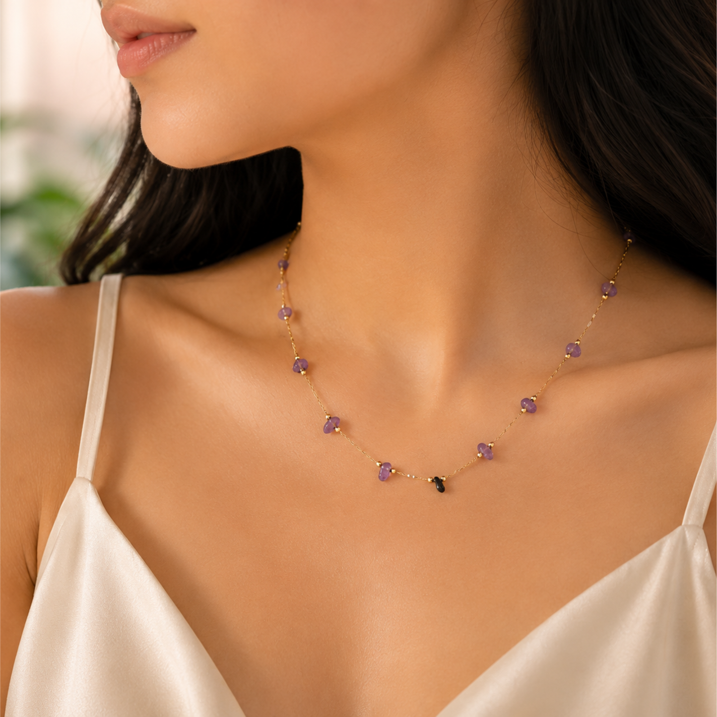 Amethyst Whisper Necklace