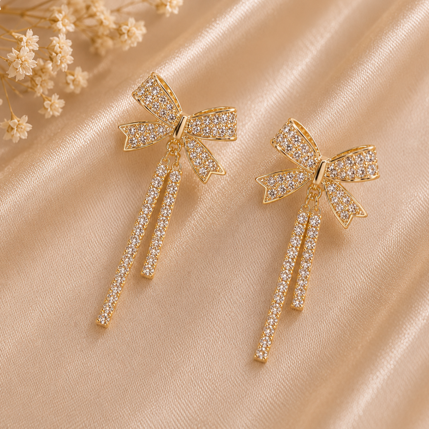 Elegant Ribbon Drops