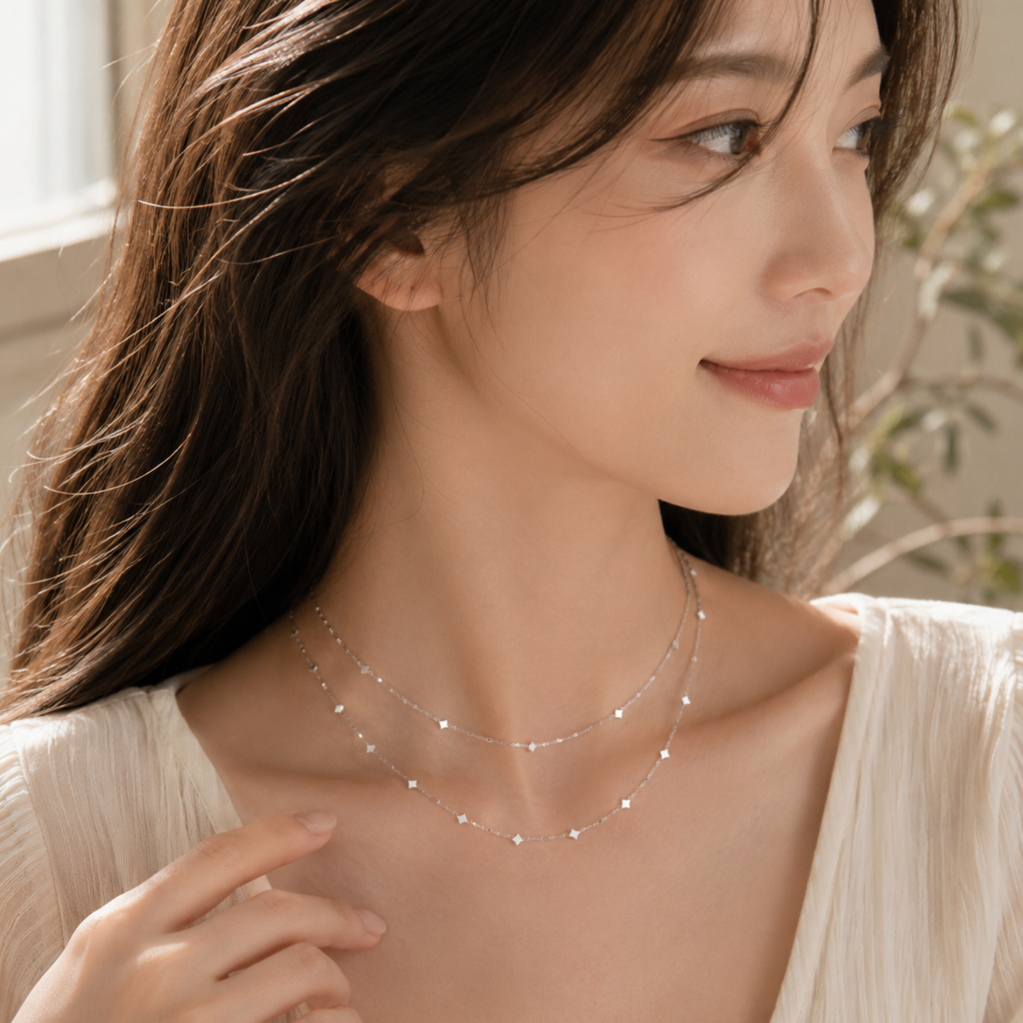 Starlit Layered Necklace