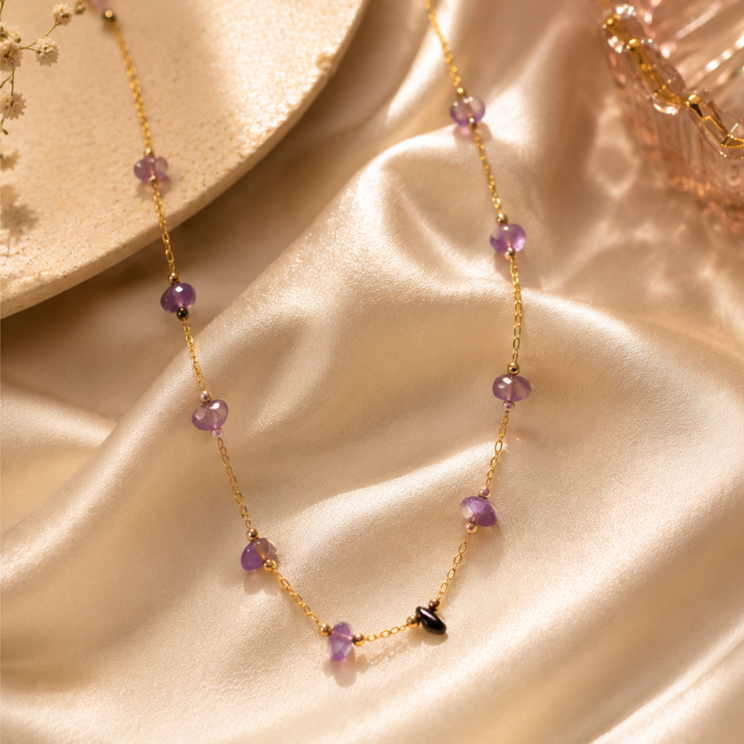 Amethyst Whisper Necklace