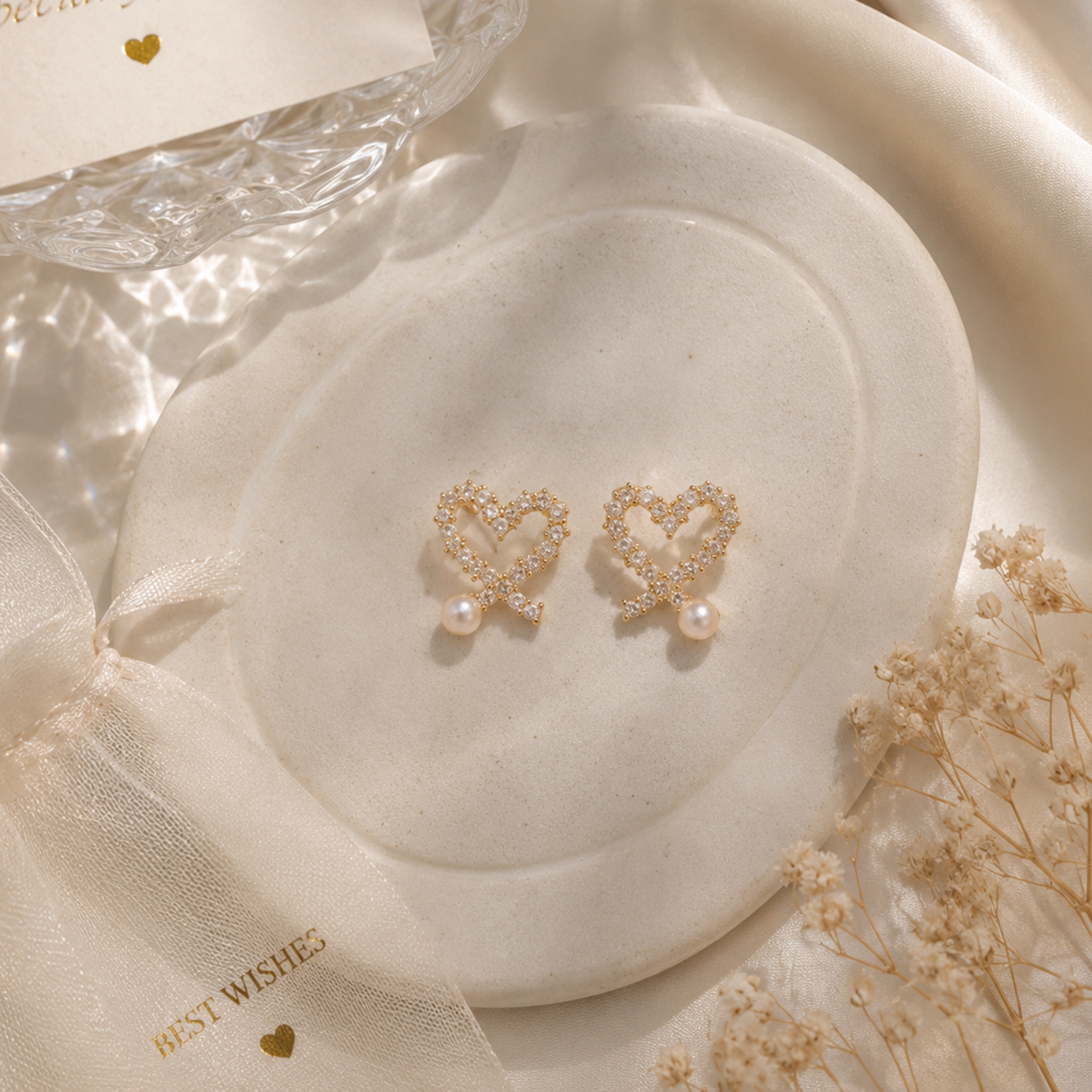Eternal Love Pearl  Studs