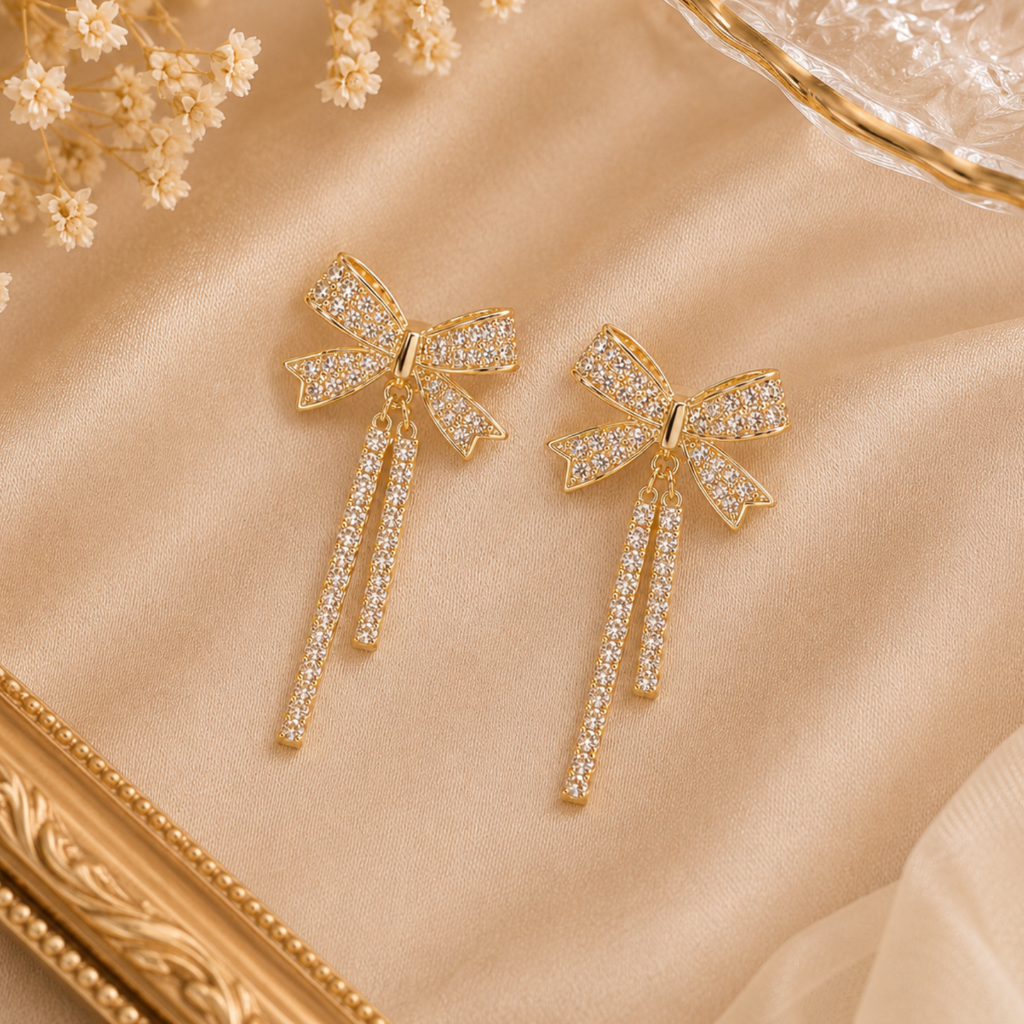 Elegant Ribbon Drops