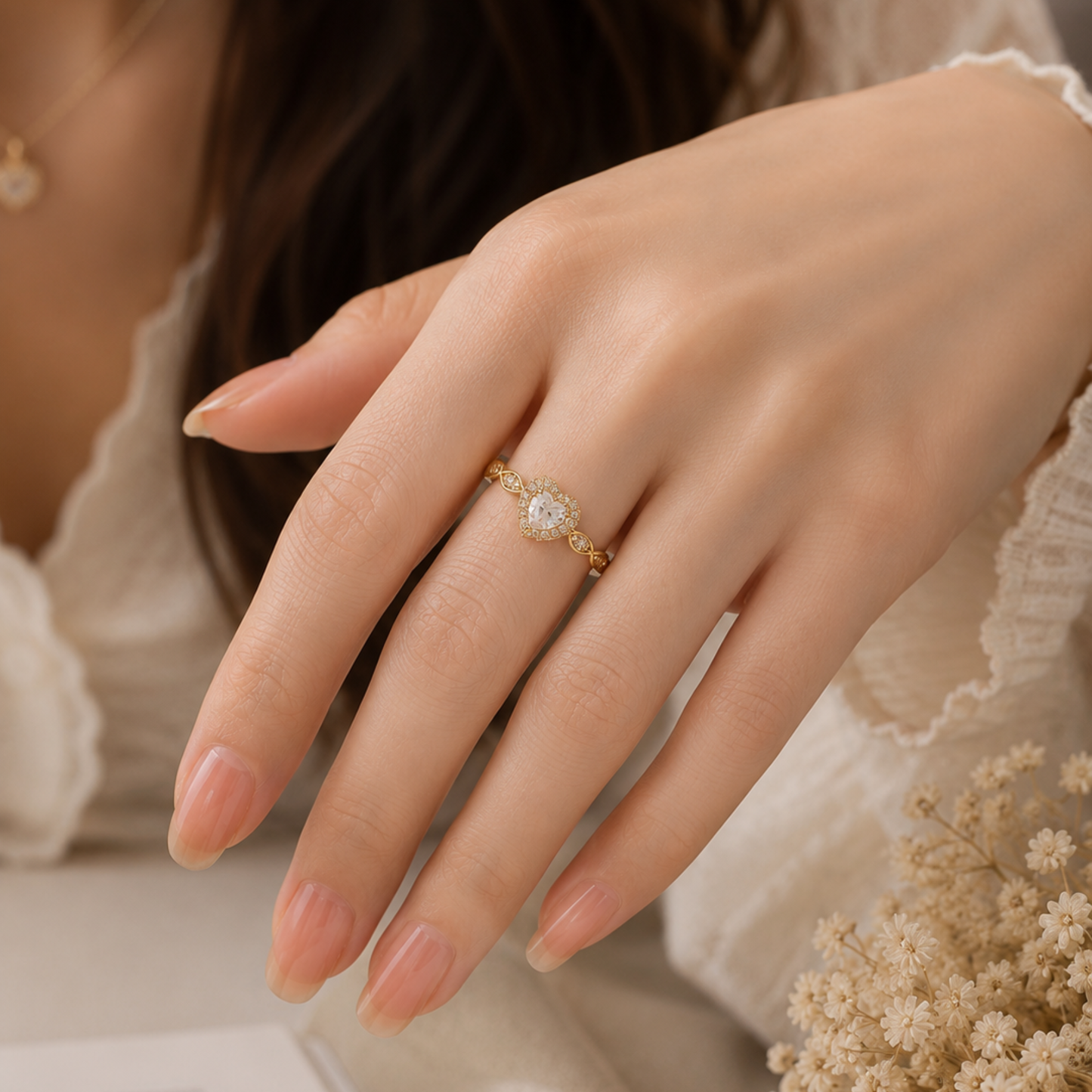 Devotion Heart Ring
