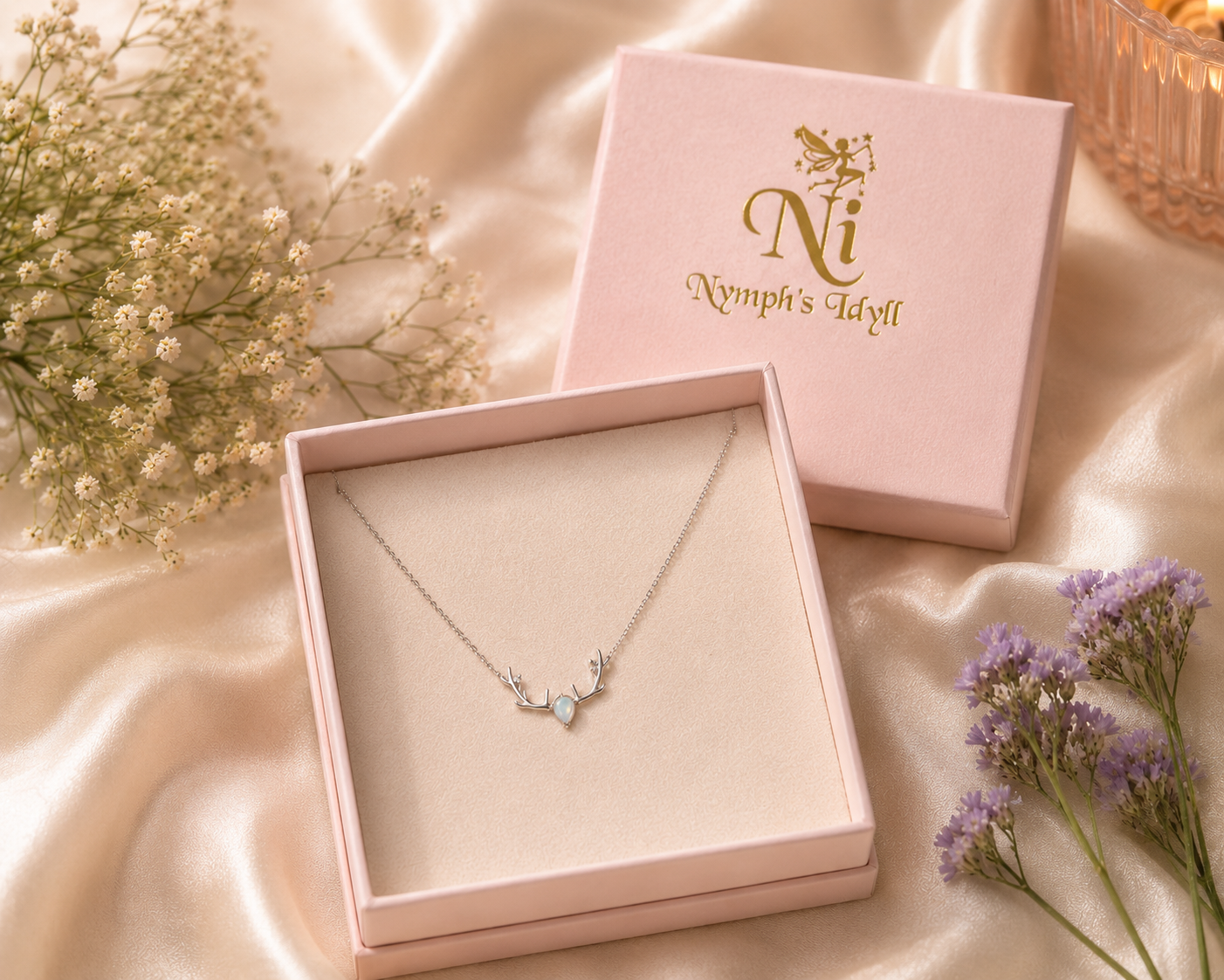 Aurora Antler Necklace