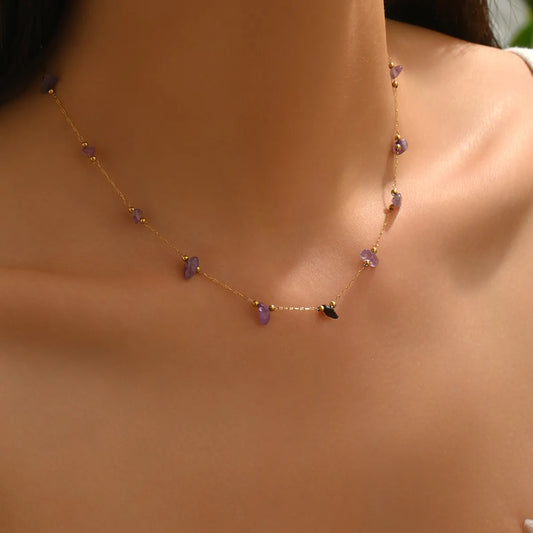 Amethyst Whisper Necklace